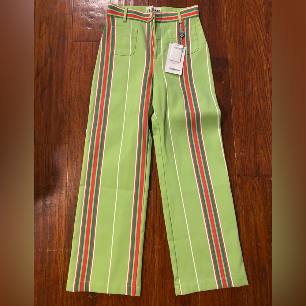 La Veste size Medium NWT stripe pants